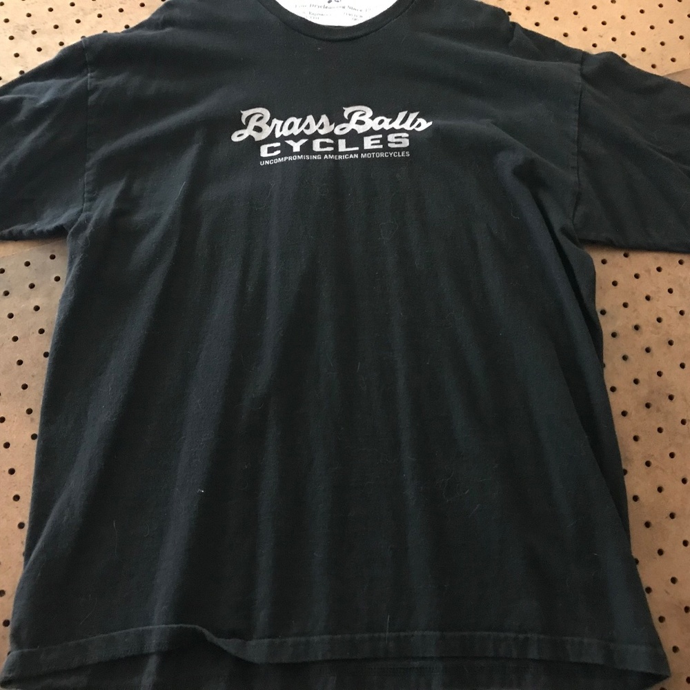 Brass Balls Motorcycles short sleeve t shirt